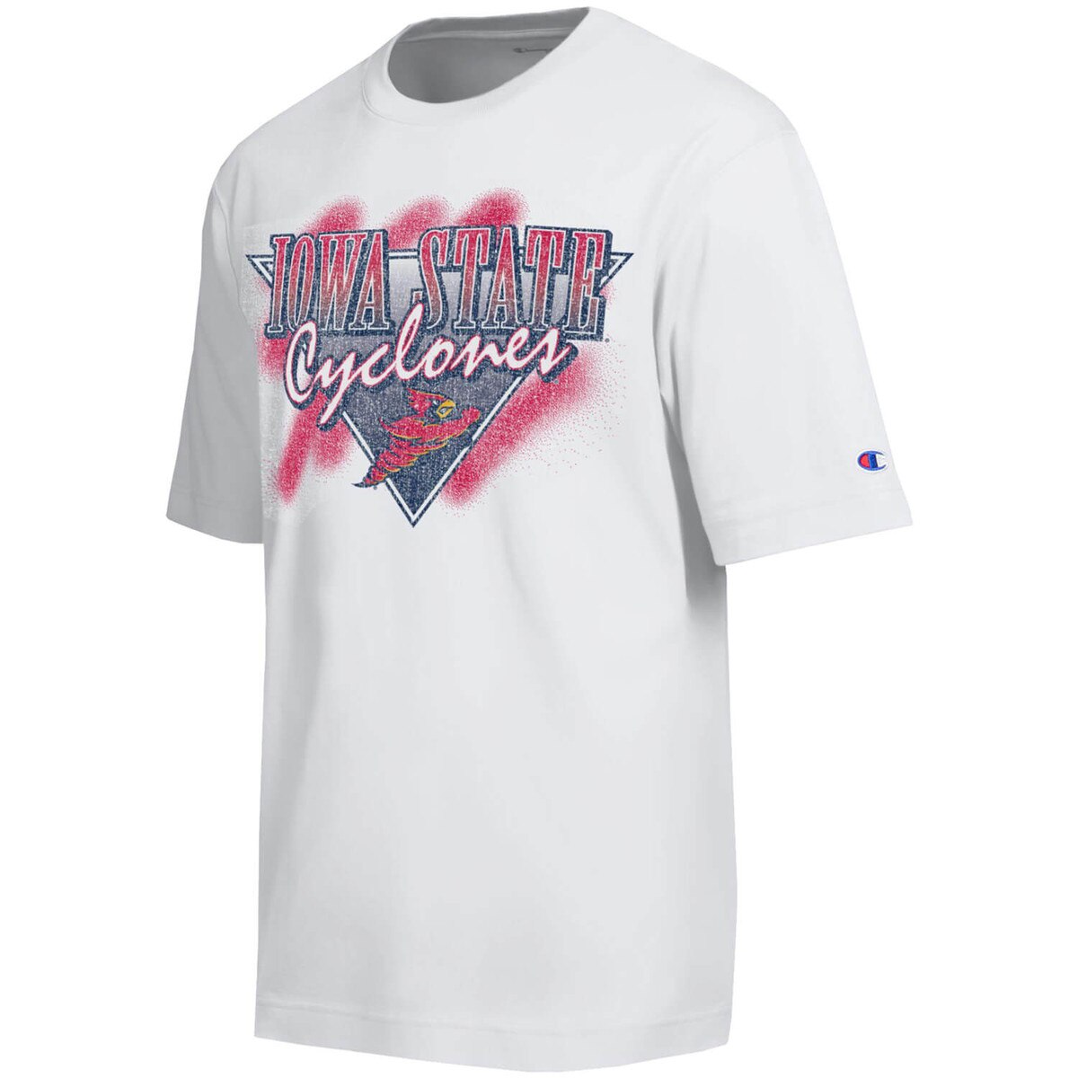 Champion Spirit Collection Retro White Short Sleeve T-Shirt vendor image